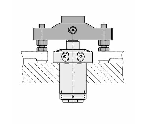 Staffetta di serraggio doppia